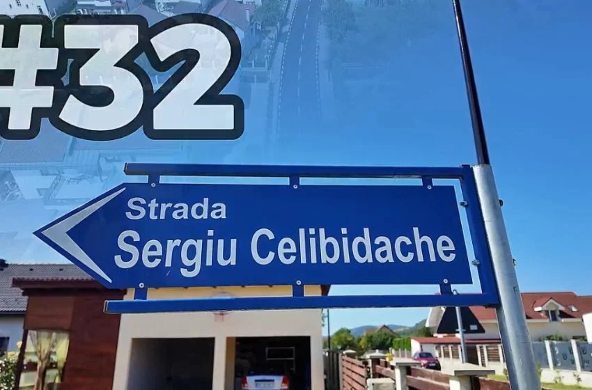  Continuă programul de asfaltări la Bistrița. Strada Sergiu Celibidache, finalizată