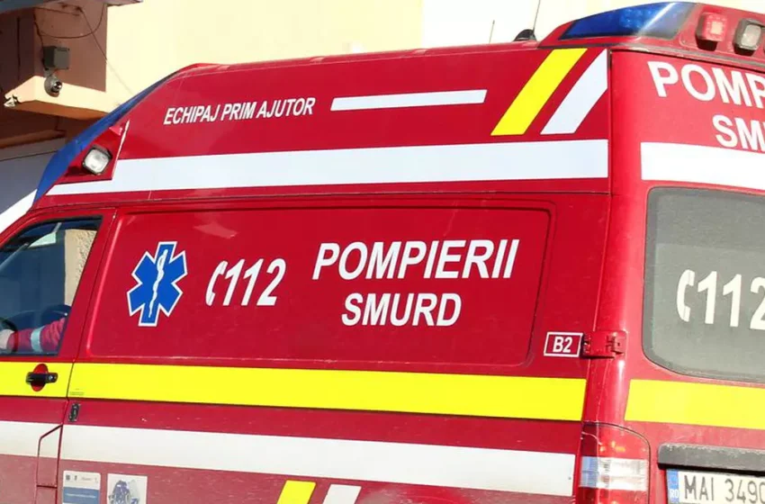  Biciclist lovit de o mașină la Livezile. Victima, în vârstă de 70 de ani, a ajuns la spital