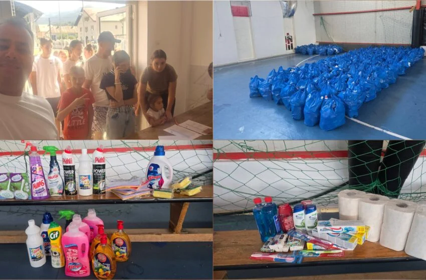  540 de copii din Rodna primesc pachete de igienă. Primarul Tinu Grapini: „Nimeni nu este uitat”