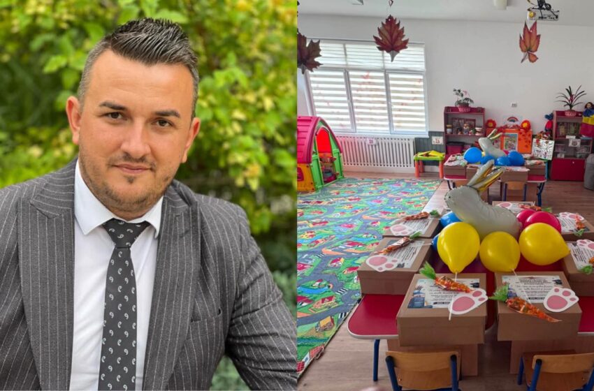  Elevii din Căianu Mic, întâmpinați cu clase pregătite și rechizite pe bănci