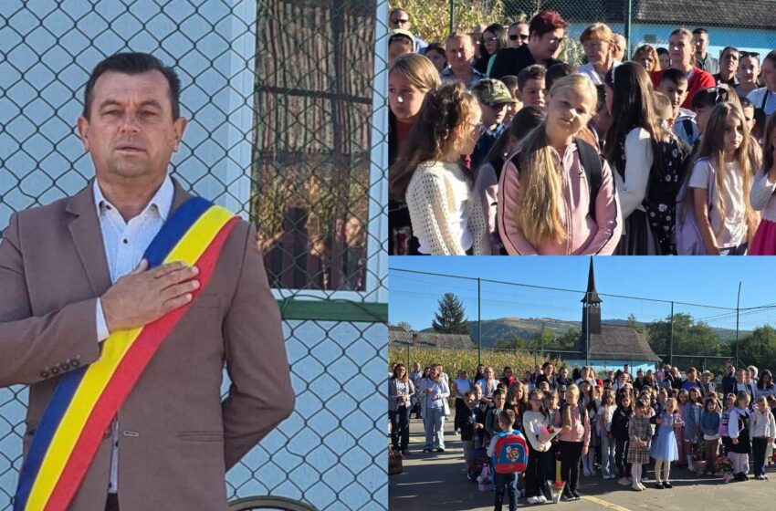  Primarul din Spermezeu, Sorin Hognogi, mesaj la început de an școlar: „Educația este cheia care deschide porțile viitorului”