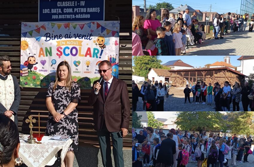  Un nou an școlar a început în comuna Petru Rareș