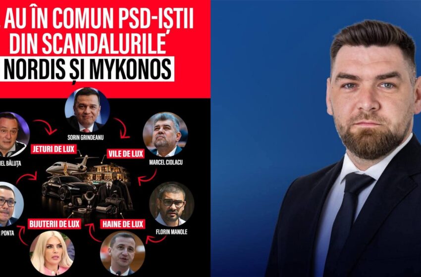  Rus Marinel, președinte USR Bistrița-Năsăud: PSD vorbește despre sărăcia românilor de la bordul jeturilor de lux. Nu este un episod izolat, este un tipar