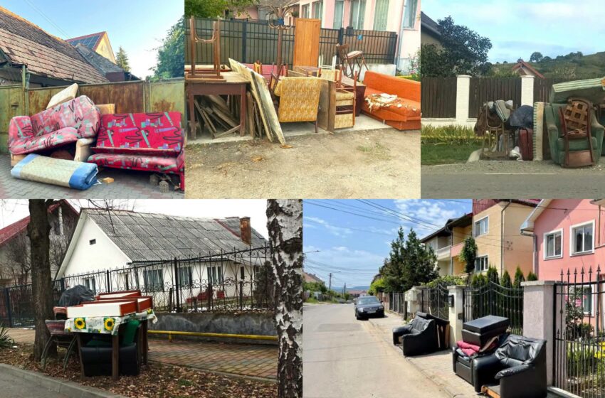  Colectarea gratuită a deșeurilor voluminoase începe în 21 septembrie în mediul rural din Bistrița-Năsăud