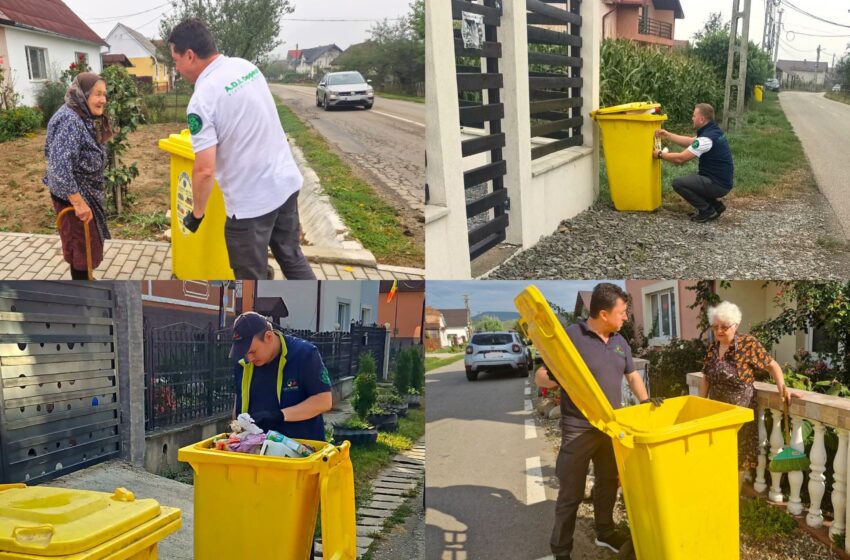  Atenție! Miercuri se colectează pubela galbenă în localitățile componente ale municipiului Bistrița