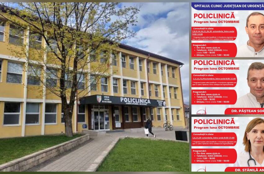  Programări deschise la Cardiologie, la Policlinica Bistrița. FOTO