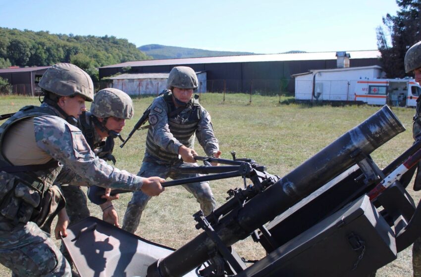  Batalionul 812 Infanterie „Bistrița”, pe primul loc la competițiile aplicativ-militare pentru artilerie și rachete terestre