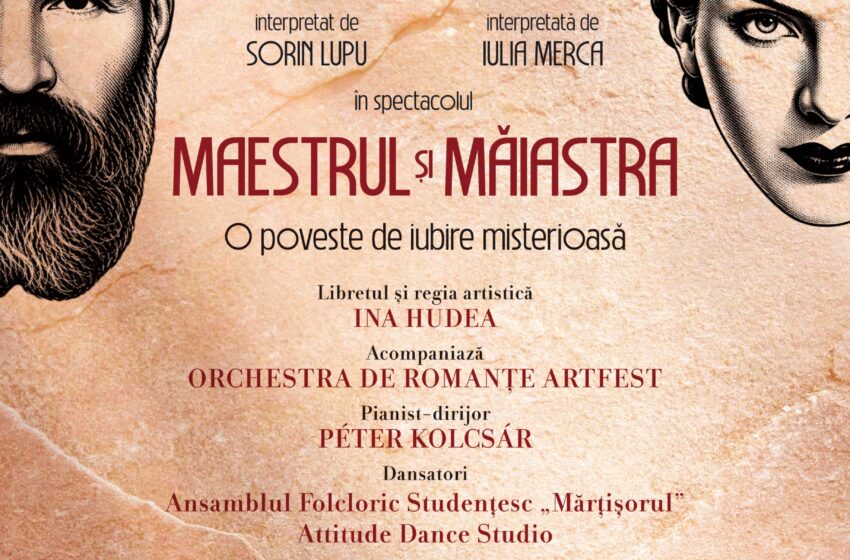  Povestea misterioasă dintre Brâncuși și Maria Tănase, pe scena Palatului Culturii din Bistrița