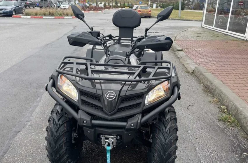  Trei infracțiuni constatate de polițiști în cazul unui bărbat oprit cu ATV-ul la Beclean