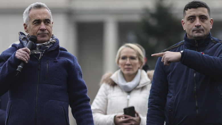 George Simion: „Nu vom vota niciun guvern până nu îl eliberați și nu îi faceți dreptate lui Călin Georgescu”
