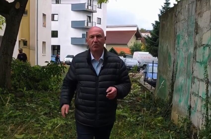  Zona Petre Ispirescu din Bistrița, transformată după demolarea construcțiilor ilegale. VIDEO