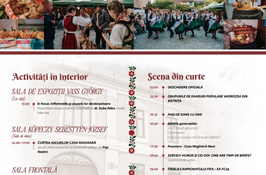  Casa maghiară” din Bistrița își deschide astăzi larg porțile