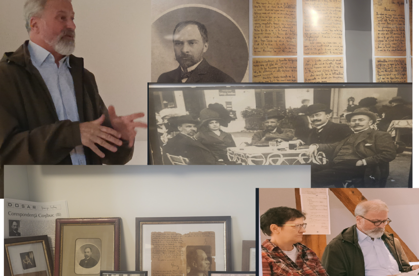  George Coșbuc, onorat la 160 de ani de la naștere la Casa Colecțiilor. Poetul Ioan Pintea a prezentat ediția anastatică a volumului ”Omagiu lui George Coșbuc”, apărut în 1926