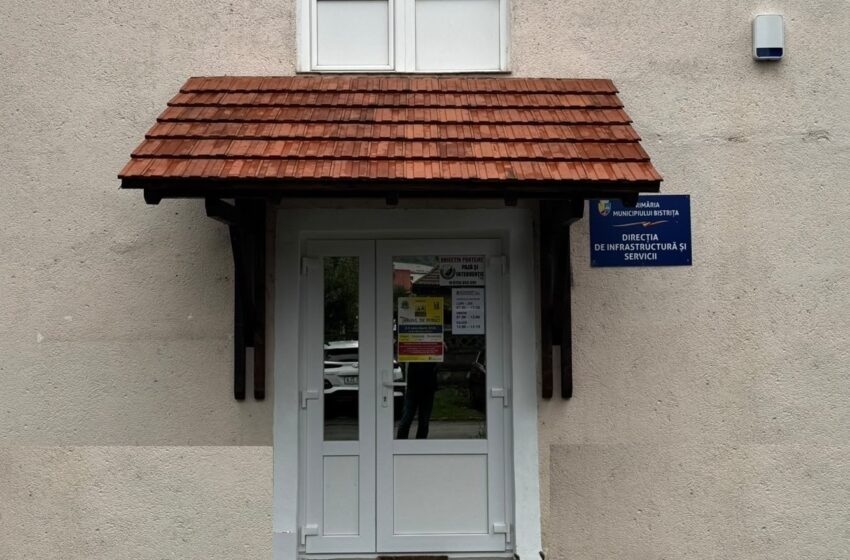  BISTRIȚA: Activitatea Compartimentului Parcări de mută într-o nouă locație începând cu 1 octombrie