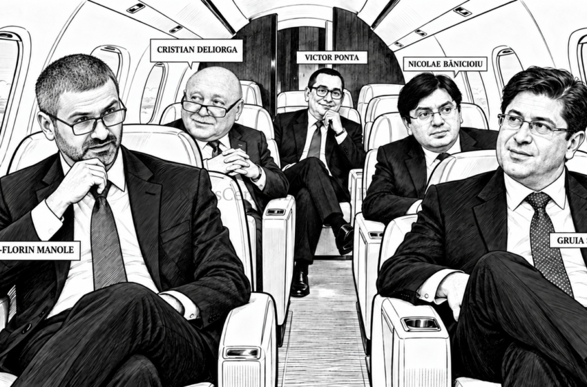  Avion privat spre Mykonos cu politicieni PSD și UDMR, judecători și oameni de afaceri. Camera de Comerț spune că a plătit deplasarea