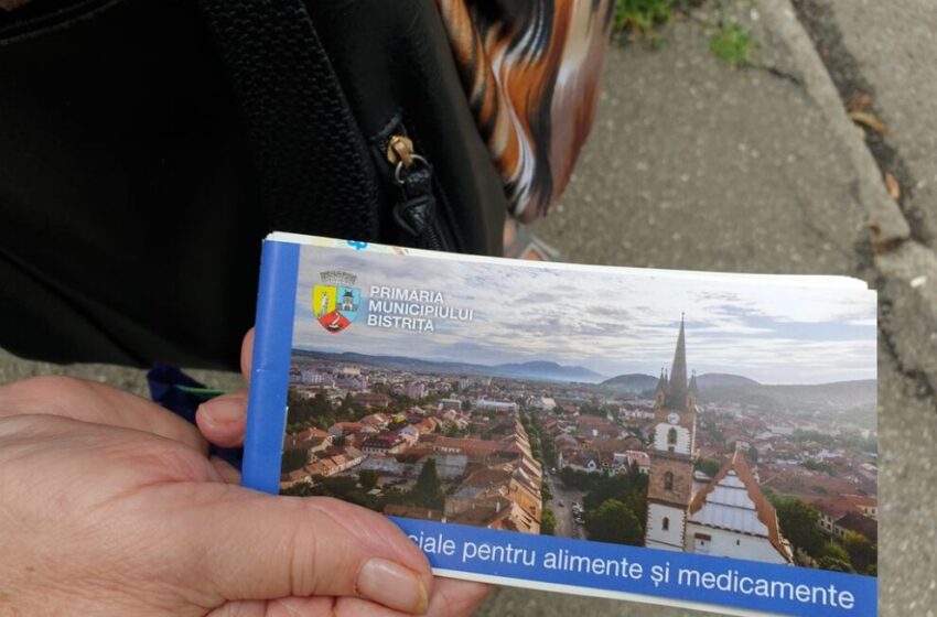  Primăria continuă sprijinul alimentar pentru persoanele vulnerabile din Bistrița