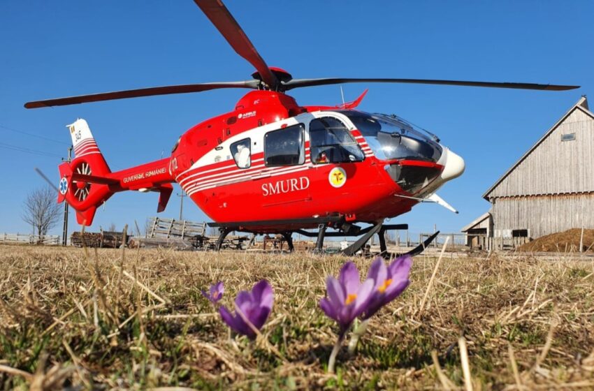  Misiune de salvare în Runcu Salvei! Un bărbat de 46 de ani, accidentat în pădure, după ce un lemn a căzut peste piciorul său