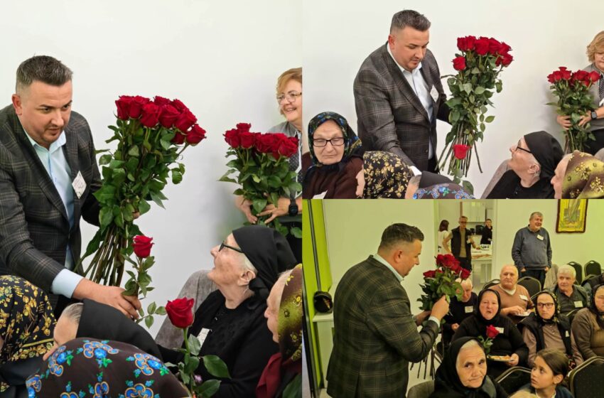  Seniorii din Căianu Mic, sărbătoriți la Centrul Social de Zi „ARMONIA”. Paul Știr: „Ne dorim să fim mai aproape de fiecare om care are nevoie de noi”. FOTO