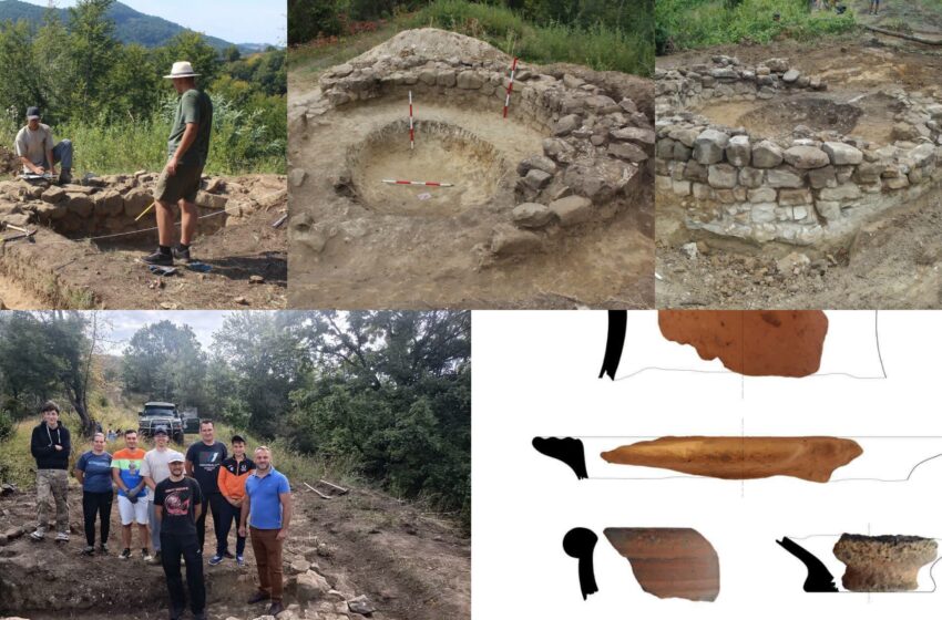  Noi descoperiri arheologice la turnul roman de la Valea Negrilești. Aproape două milenii de istorie ies la lumină. FOTO