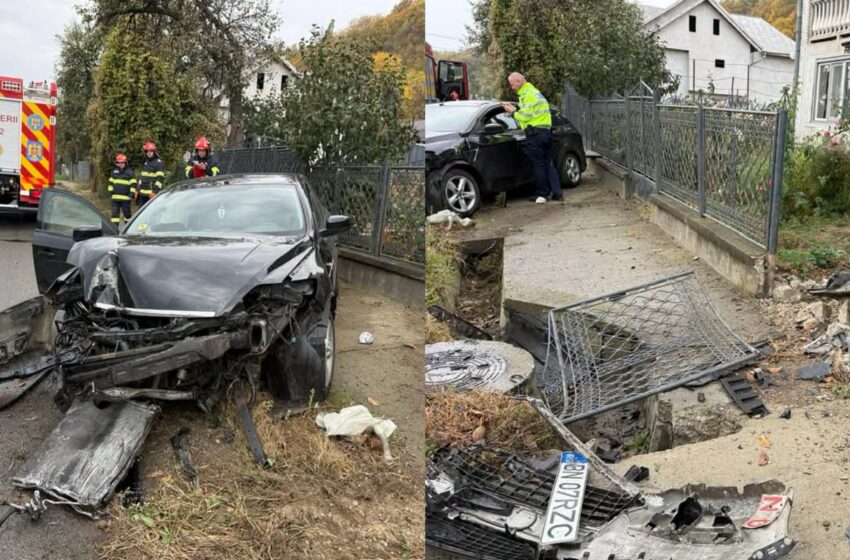  Trei accidente cu victime astăzi în Bistrița-Năsăud