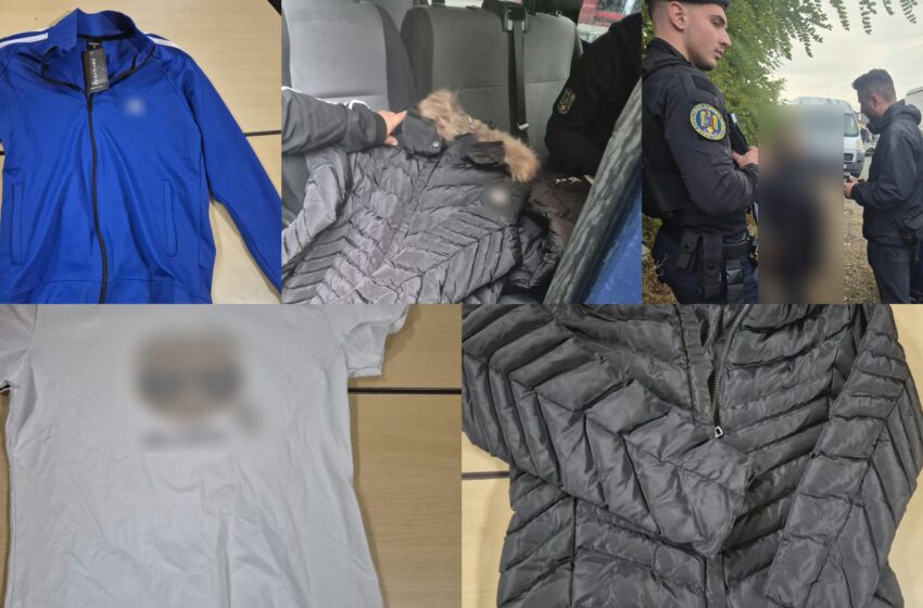  Produse susceptibile a fi contrafăcute, depistate de jandarmii bistrițeni. FOTO