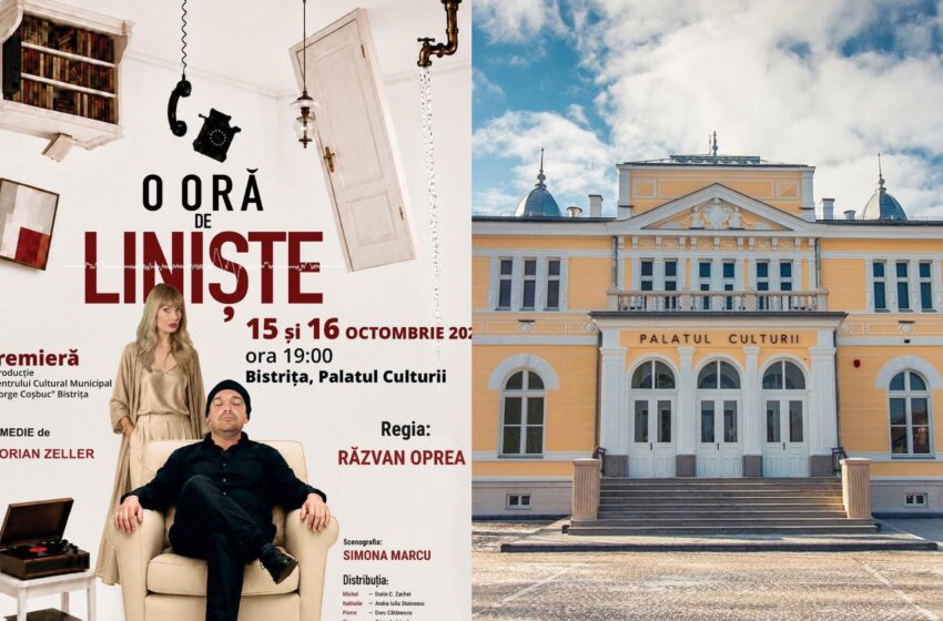 Premieră la Bistrița! O nouă comedie pentru spectatorii dornici să experimenteze universul unei “liniști zgomotoase”