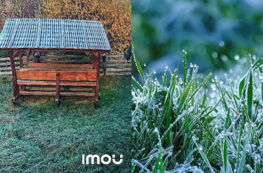  Brumă și temperaturi sub zero grade în Bistrița-Năsăud! Unde s-au înregistrat cele mai scăzute valori