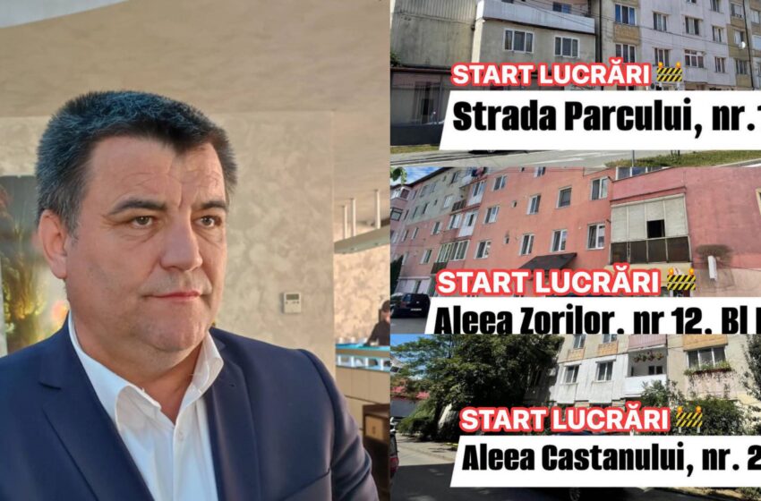  Becleanul continuă reabilitarea termică a blocurilor. Au început demersurile pentru Lotul III. FOTO