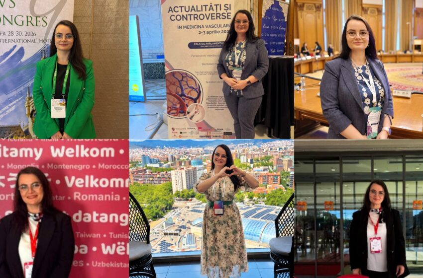  Dr. Carina Covalcic de la SCJU Bistrița, un an dedicat perfecționării profesionale în chirurgia vasculară. Cinci evenimente științifice în patru țări, în 2026. FOTO