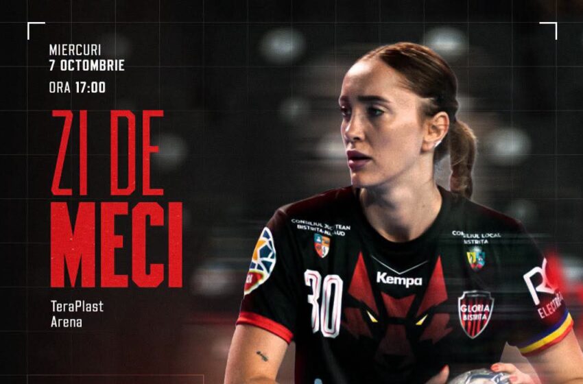  Handbal: Gloria Bistrița caută a cincea victorie în Liga Florilor, cu Minaur Baia Mare