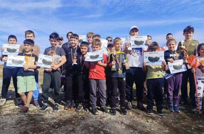  Record la „Cupa Junior” la pescuit! 41 de copii au participat la cea mai mare ediție a competiției. FOTO