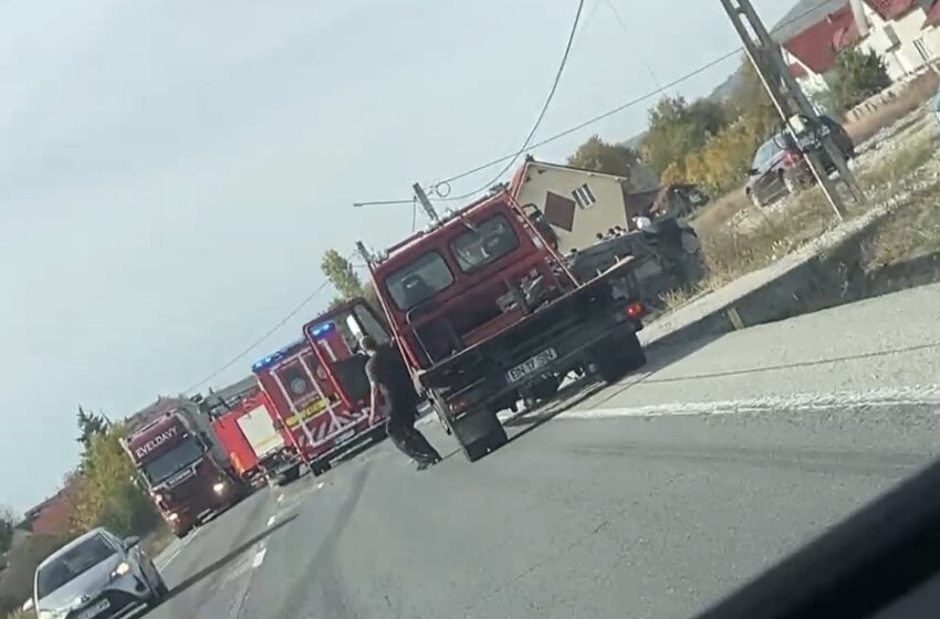  Accident grav pe DN 17, la Șieu-Măgheruș: cinci persoane implicate, două victime încarcerate
