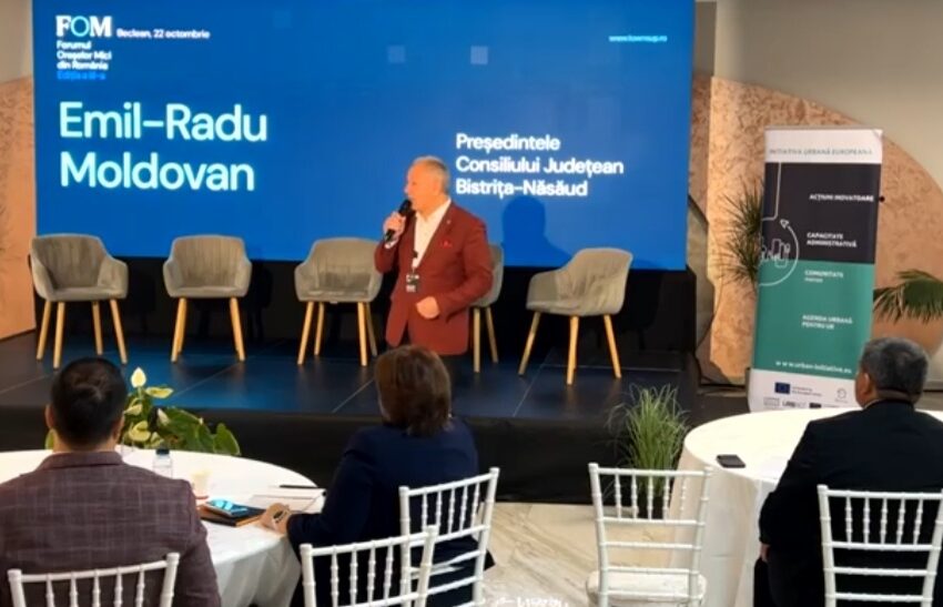  Președintele Radu Moldovan a propus la Forumului Orașelor Mici din România ca Bistrița-Năsăud să fie județ pilot pentru comasare și descentralizare