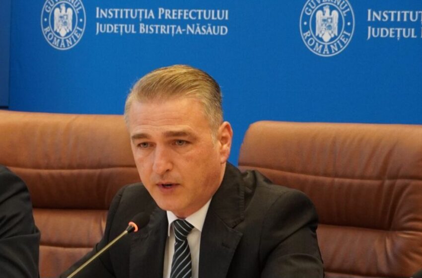  Schimbare la vârful Prefecturii Bistrița-Năsăud! Teofil Cioarbă revine pe funcția de prefect