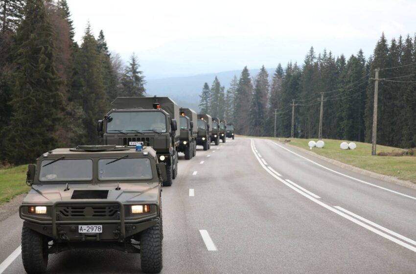  Tehnică militară și trupe pe drumurile din Bistrița-Năsăud! Deplasări anunțate până în 6 noiembrie