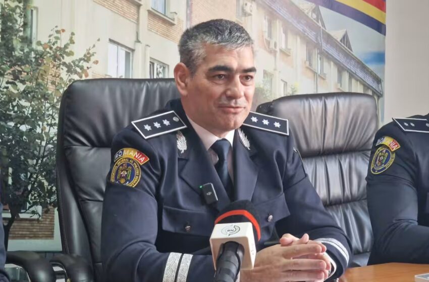  Poliția Municipiului Bistrița are un nou șef. Comisarul-șef Gabriel Pintilie a preluat conducerea de la 1 octombrie